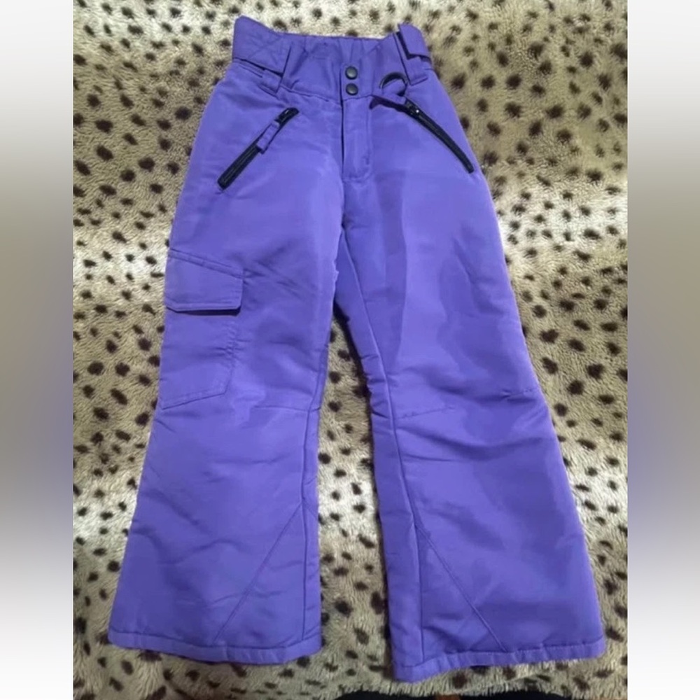 Athletech Purple kids snow pants, Size XS (4/5). Brand new!